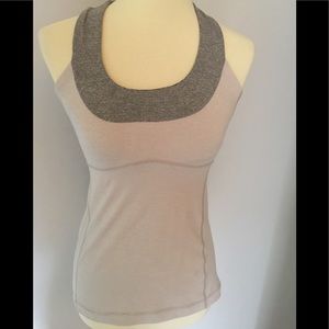 Lululemon Scoop front T Back top